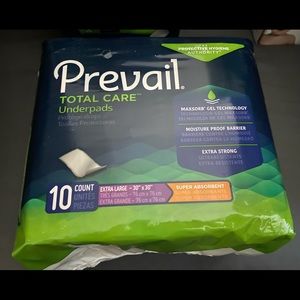 Prevail total care Underpads